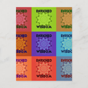 Carte Postale La sagesse de Hakuna Matata enrichie