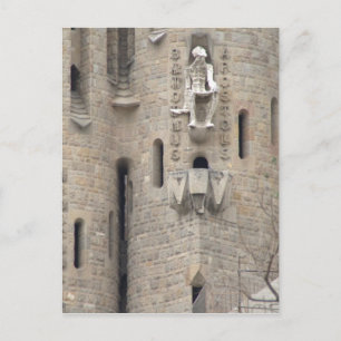 Carte Postale La Sagrada Família, Barcelone