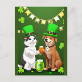 Carte Postale La Saint-Patrick (Devant)