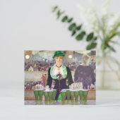 Carte Postale La Saint Patrick du Bartender (Debout devant)
