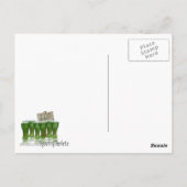 Carte Postale La Saint Patrick du Bartender (Dos)
