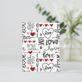 Carte Postale la Saint-Valentin (Debout devant)