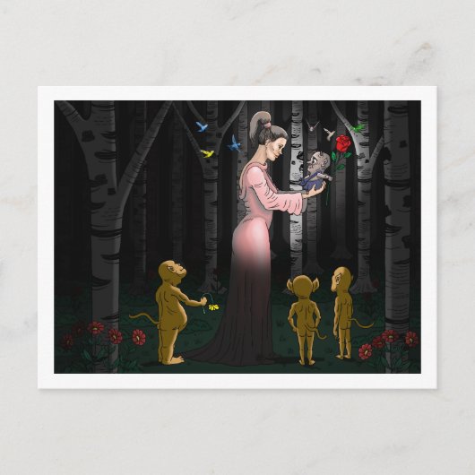 Carte Postale la Saint-Valentin (Devant)