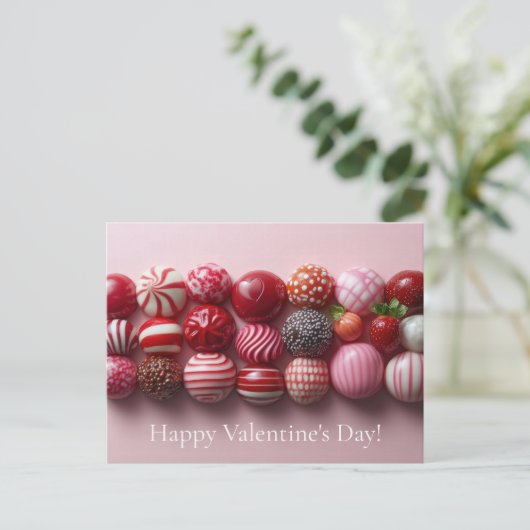 Carte Postale La Saint-Valentin (Debout devant)