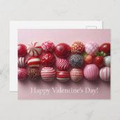 Carte Postale La Saint-Valentin (Devant / Derrière)