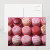 Carte Postale La Saint-valentin de Macarone (Devant / Derrière)