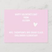 Carte Postale La Saint-Valentin Magique - Licorne Mignonne pour (Dos)