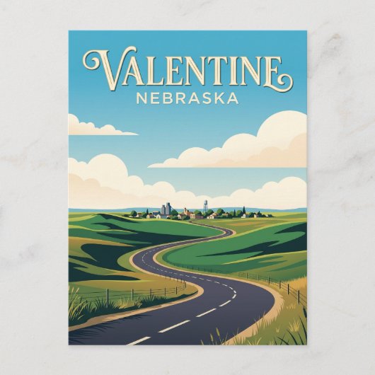Carte Postale La Saint-Valentin USA (Devant)