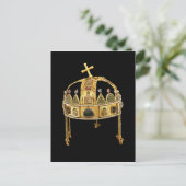 Carte Postale La Sainte Couronne de Hongrie, 11e-12e siècle (Debout devant)