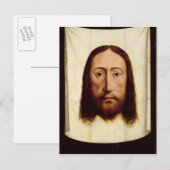 Carte Postale La Sainte Face, c.1450-60 (Devant / Derrière)