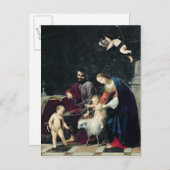 Carte Postale La Sainte Famille (Devant / Derrière)