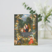 Carte Postale La Sainte Famille, Jan Brueghel (Debout devant)