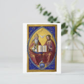 Carte Postale La Sainte Trinité par Jean Bourdichon vers 1508 (Debout devant)