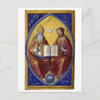 La Sainte Trinité par Jean Bourdichon vers 1508