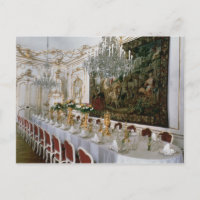 La salle de banquets d'Etat conçue par Nikolaus