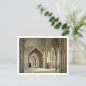 Carte Postale La salle de cour d'Alhambra, Grenade, 1853 (allumé (Debout devant)