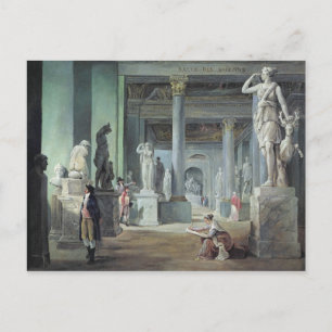 Carte Postale La Salle des Saisons au Louvre, c. 1802