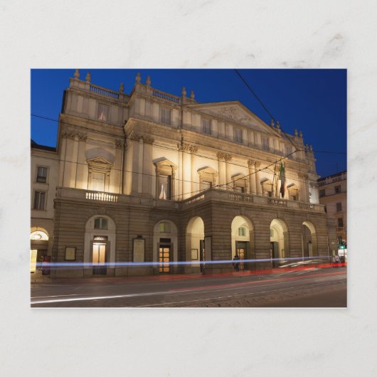 Carte Postale La Scala, Milan (Devant)