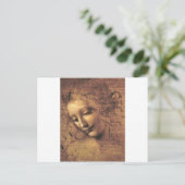 Carte Postale La Scapigliata par Leonardo da Vinci (Debout devant)