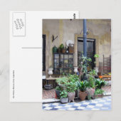 Carte Postale La scène de Buenos Aires avec des Plantes verts da (Devant / Derrière)