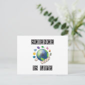 Carte Postale La science est la vie (Debout devant)