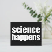 Carte Postale La science se produit (Debout devant)