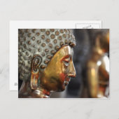 Carte Postale La sculpture bouddhique (Devant / Derrière)