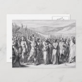 Carte Postale La sécession du peuple au Sacre des Mons (Devant / Derrière)