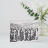 Carte Postale La sécession du peuple au Sacre des Mons (Debout devant)