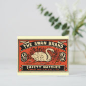 Carte Postale La Sécurité De La Marque Swan Correspond (Debout devant)