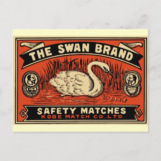 Carte Postale La Sécurité De La Marque Swan Correspond (Devant)