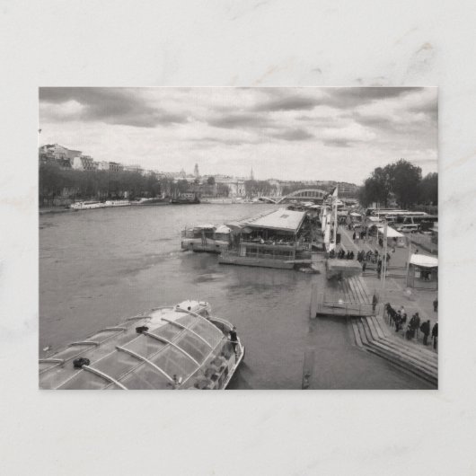 Carte Postale La Seine (Devant)