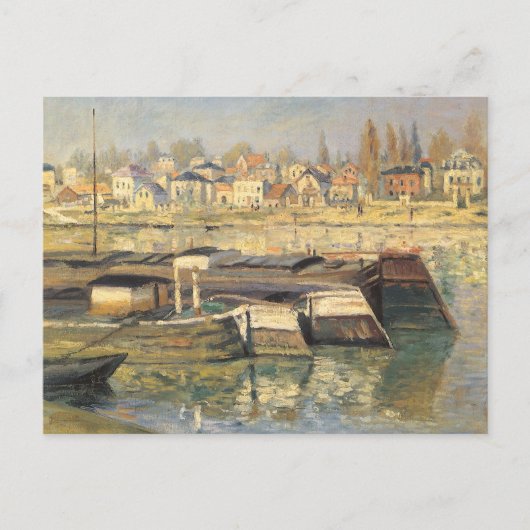 Carte Postale La Seine à Asnieres par Claude Monet (Devant)