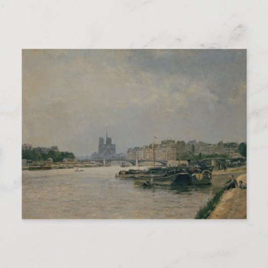 Carte Postale La Seine depuis le Quai de la Rapée (Devant)
