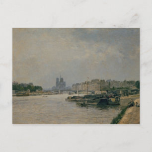 Carte Postale La Seine depuis le Quai de la Rapée
