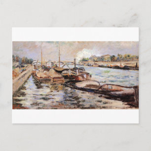 Carte Postale La Seine par Armand Guillaumin