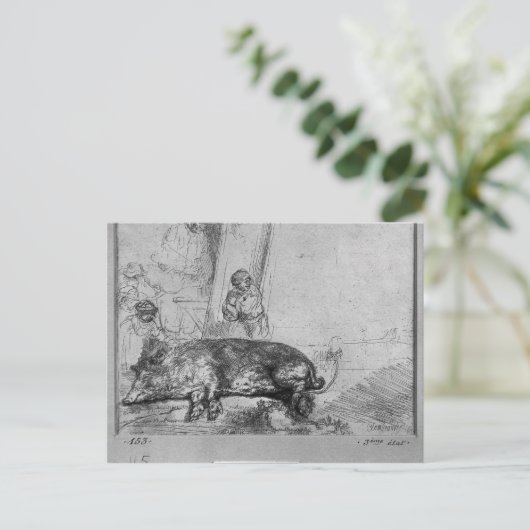 Carte Postale La Semelle, 1643 (Debout devant)