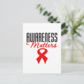 Carte Postale La sensibilisation, c'est important (Debout devant)