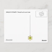 CARTE POSTALE LA SÉRÉNADE HIVERNALE DE SNOWMAN ET PENGUIN (Dos)