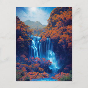 Carte Postale La sérénité dans les nuances d'azur