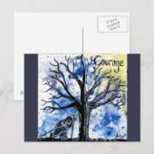 Carte Postale La série Arbre : Courage (Devant / Derrière)