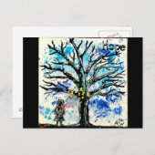 Carte Postale La série Arbres : L'Espoir (Devant / Derrière)