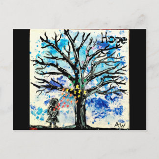 Carte Postale La série Arbres : L'Espoir