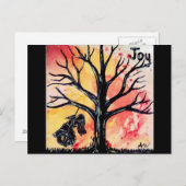 Carte Postale La série d'arbre : Joie (Devant / Derrière)