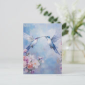 Carte Postale La série de conception colibri 10 (Debout devant)