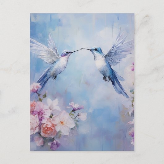 Carte Postale La série de conception de colibris 10 (Devant)