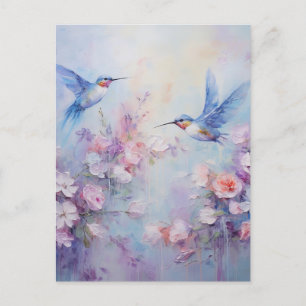 Carte Postale La série de conception Hummingbird 9
