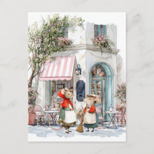 Carte Postale La série Life in Mice Town - Les dames parlent