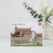 Carte Postale La Seu, Cathédrale de Palma de Majorque - Espagne (Debout devant)