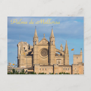Carte Postale La Seu, Cathédrale de Palma de Majorque - Espagne